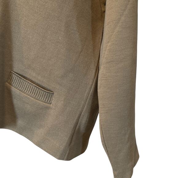 Edward Lenton Brown Wool Oversize Earth Tones Academia Golf Cardigan Size Large - Picture 10 of 16